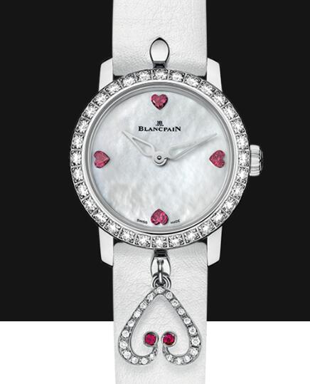 Review Blancpain Watches for Women Cheap Price Ladybird Ultraplate Replica Watch 0063 1997 58A - Click Image to Close